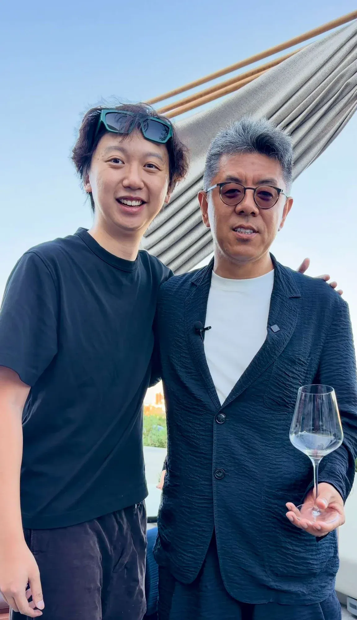 Qiwei Li and Yansong Ma at Lucas Museum
