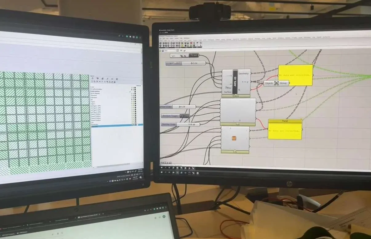 A screenshot from my work at SOM Chicago; the project has been published